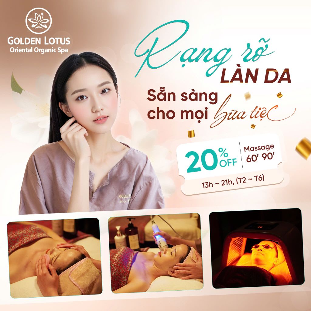 RẠNG RỠ LÀN DA - SẴN SÀNG CHO MỌI BỮA TIỆC